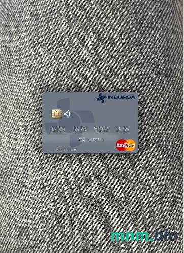 Mexico Grupo Financiero Inbursa wygląd zdjęcia mastercard skan PSD + zdjęcie